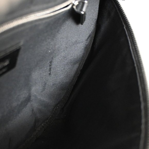 Auth FENDI Logo Zucca Diagonal Belt Shoulder Bag PVC Leather Brown - Picture 9 of 16